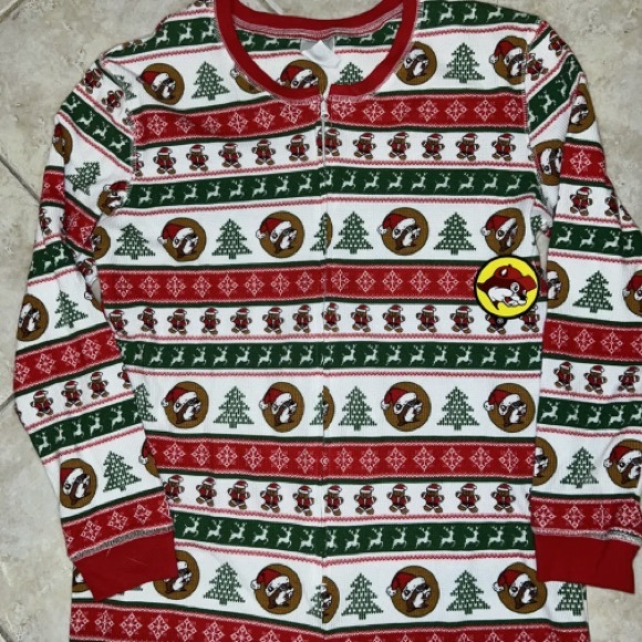 Buc ees Christmas Onsie - Picture 5 of 6